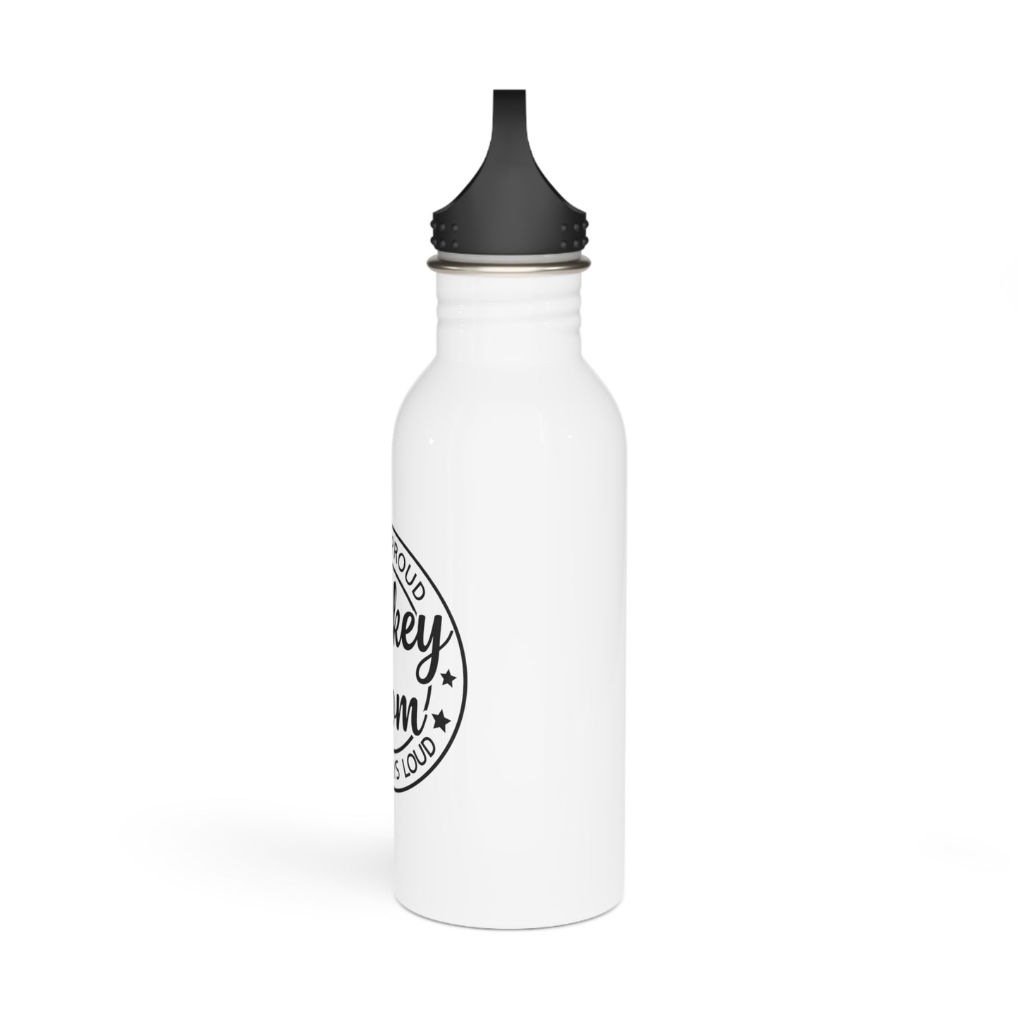 Hockey Mom Proud & Loud Stainless Steel Water Bottle