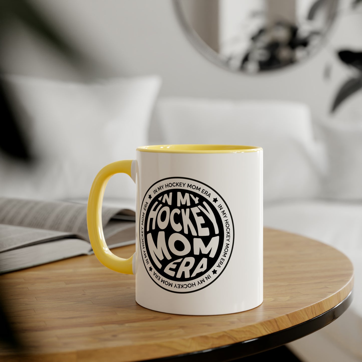 Groovy Hockey Mom Mug (6 colours), 11oz