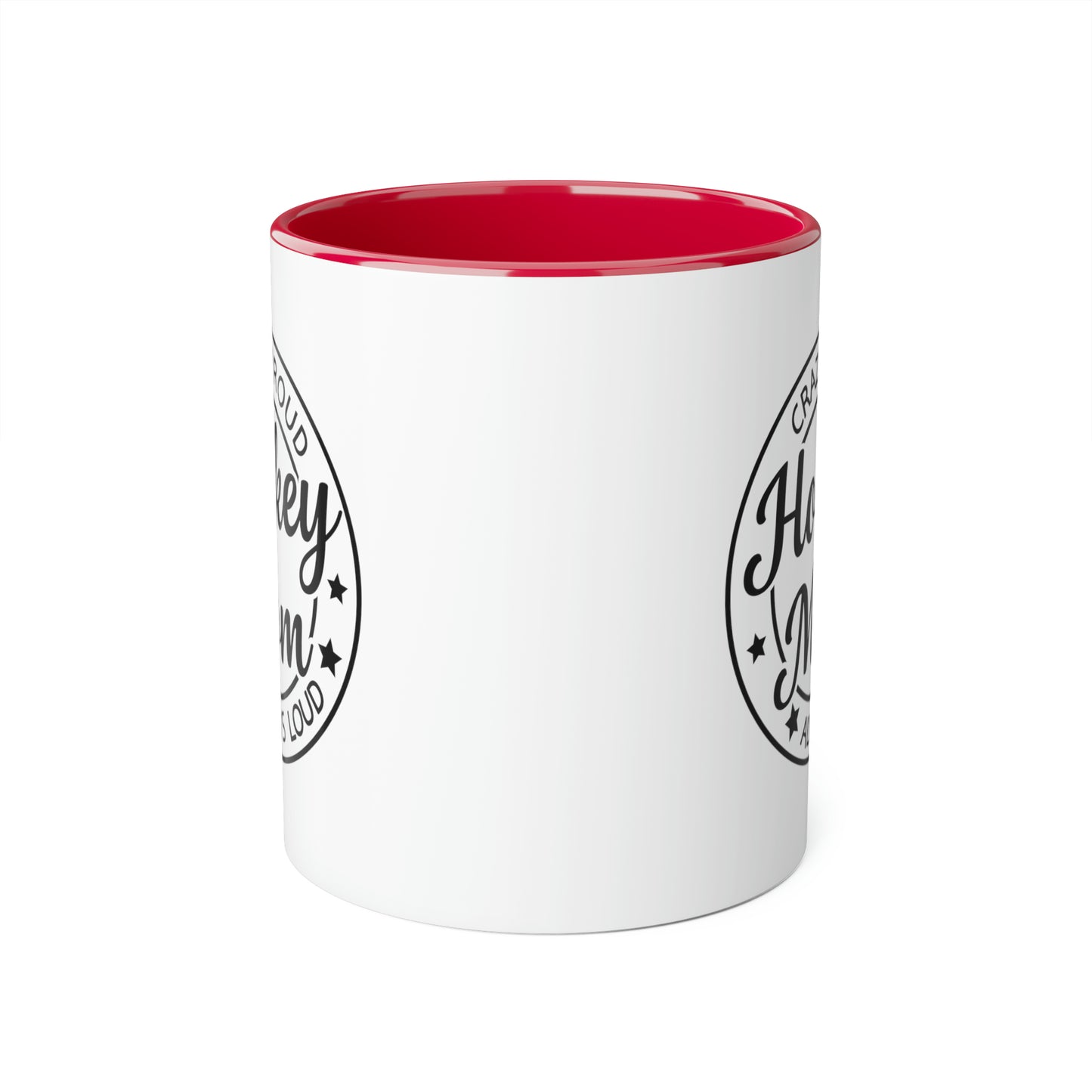 Loud & Proud Hockey Mom Mug (6 colours), 11oz