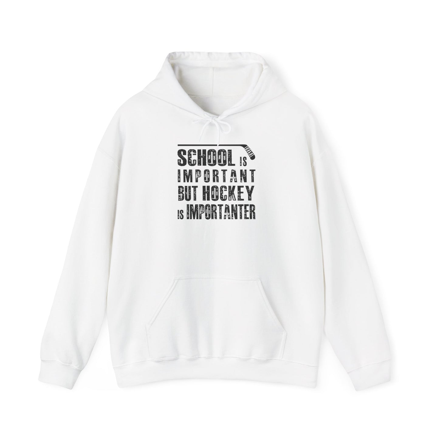 Hockey is Importanter II Adult Hoodie