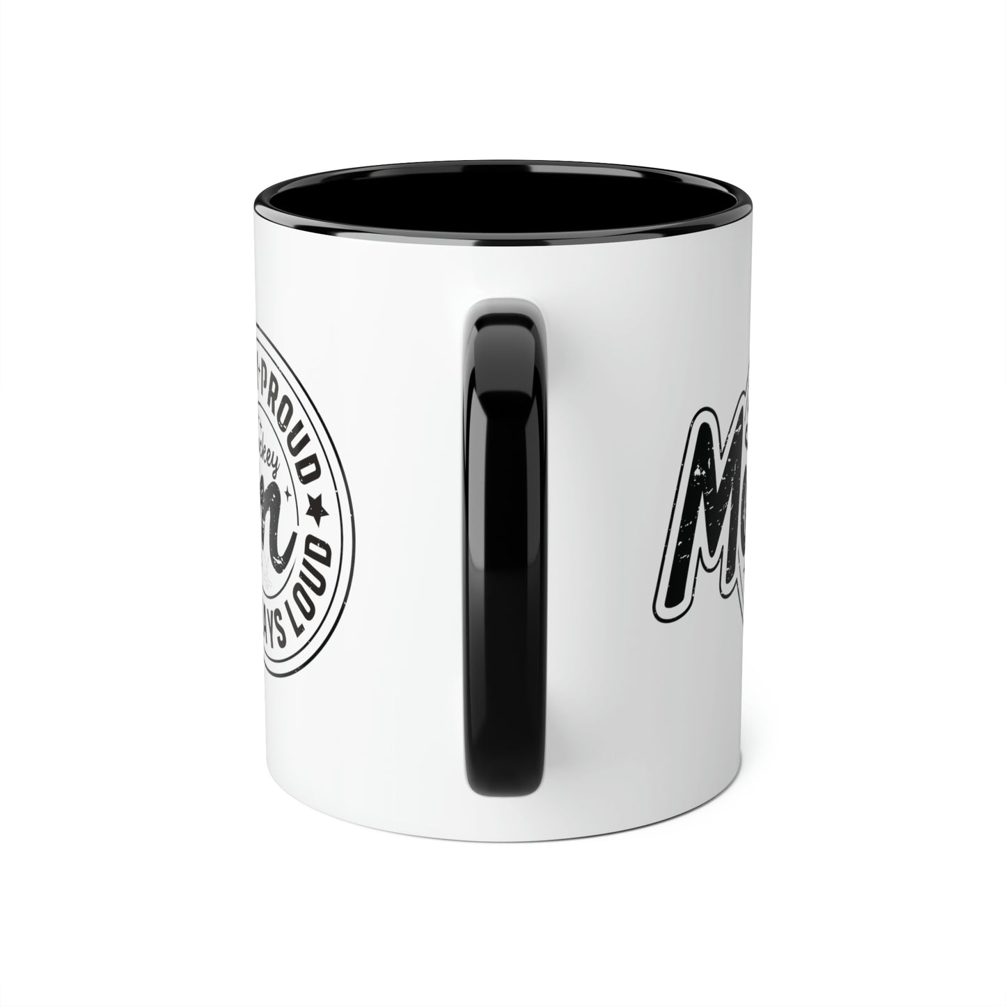 Crazy Proud Hockey Mom Mug (6 colours), 11oz