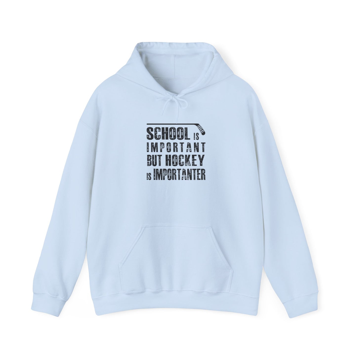 Hockey is Importanter Adult Hoodie
