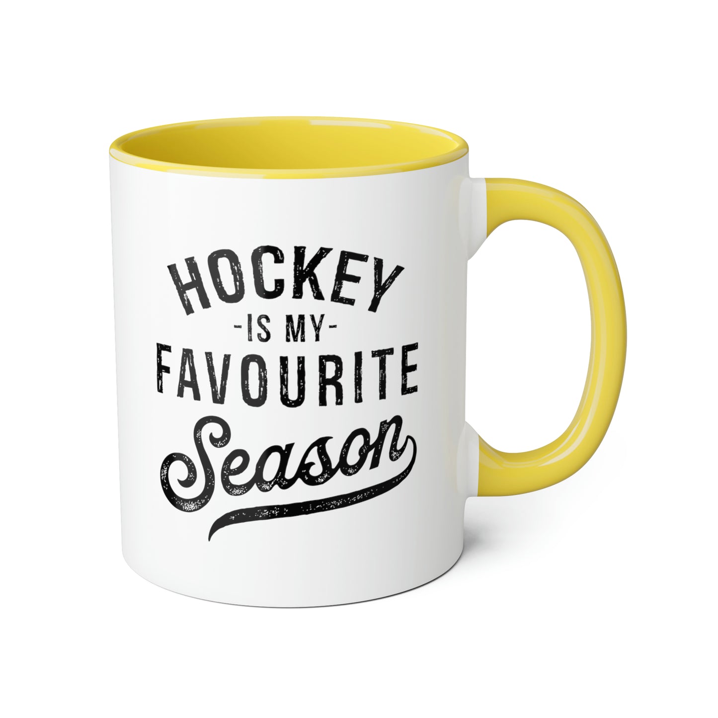 Favourite Season Accent Mug (6 colours), 11oz