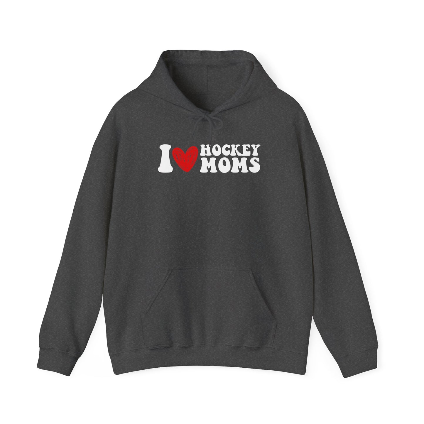 I ❤️ Hockey Moms Adult Hoodie