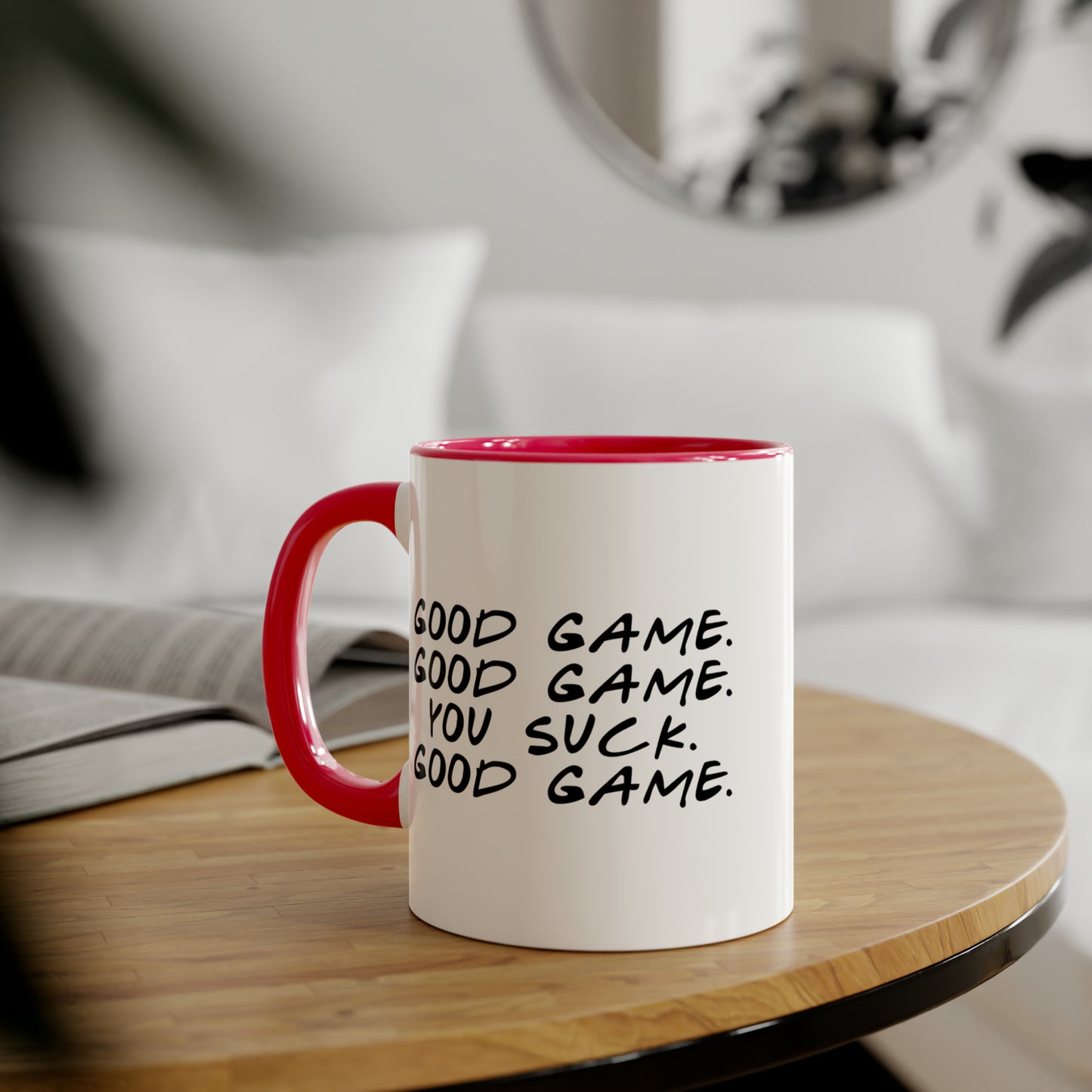 Handshake Mug (6 colours), 11oz