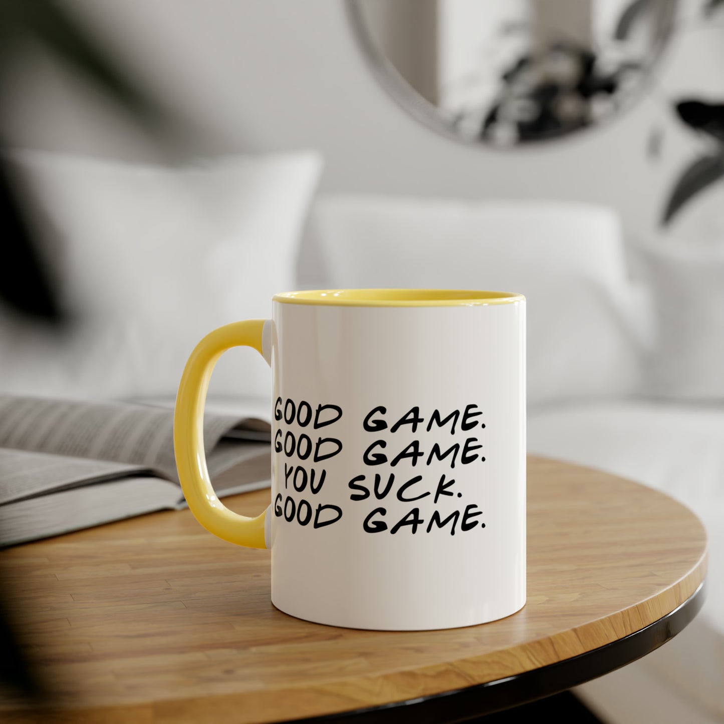 Handshake Mug (6 colours), 11oz