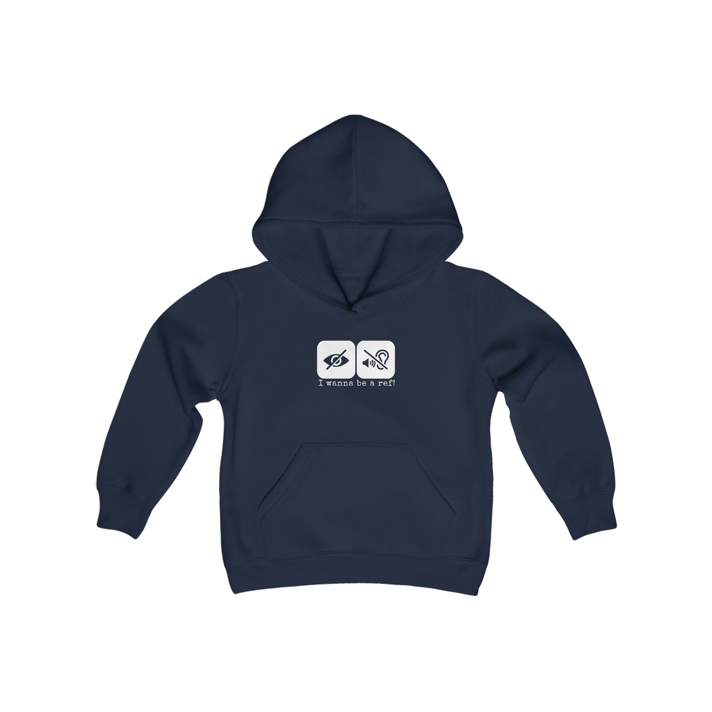 I Wanna Be A Ref Kids' Hoodie