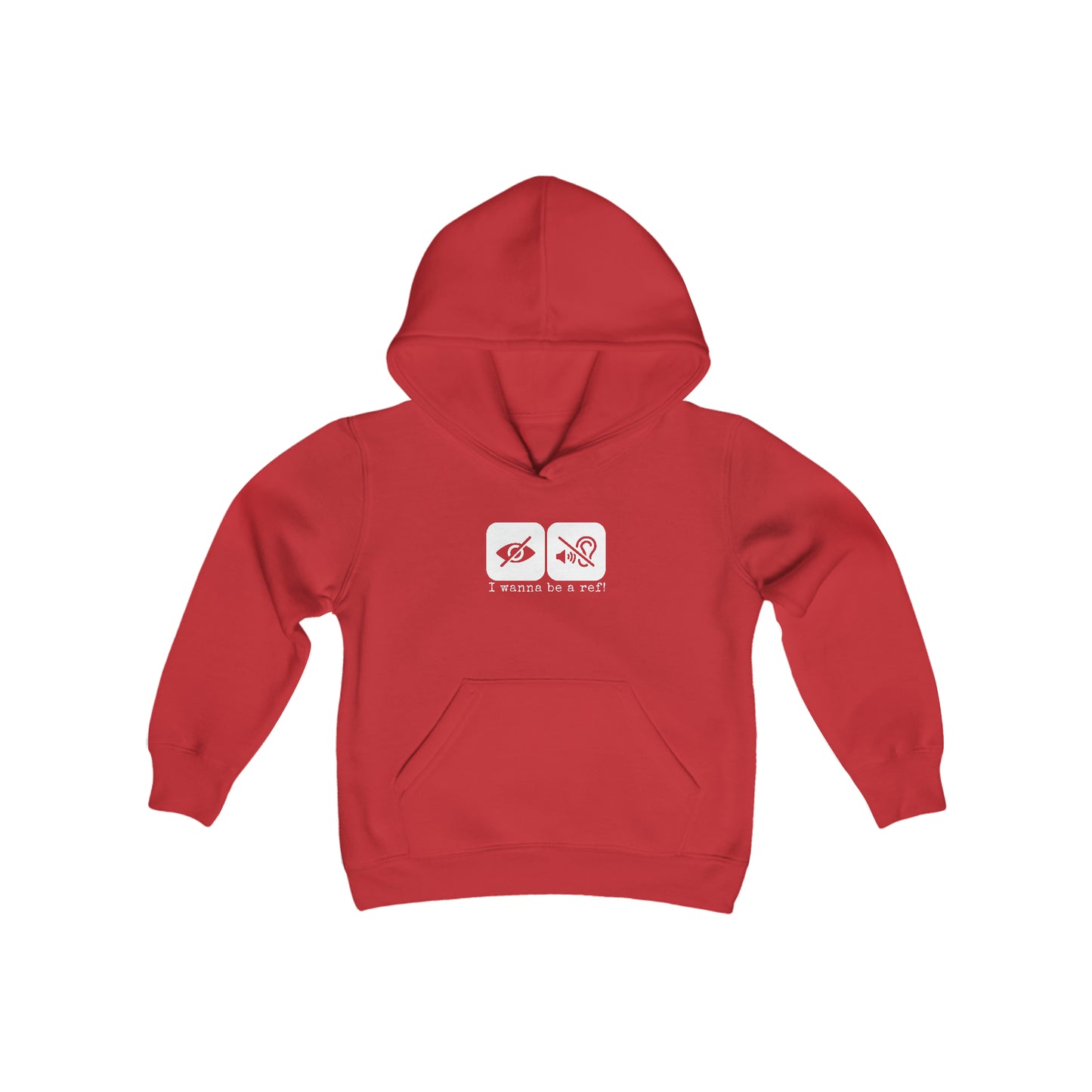 I Wanna Be A Ref Kids' Hoodie