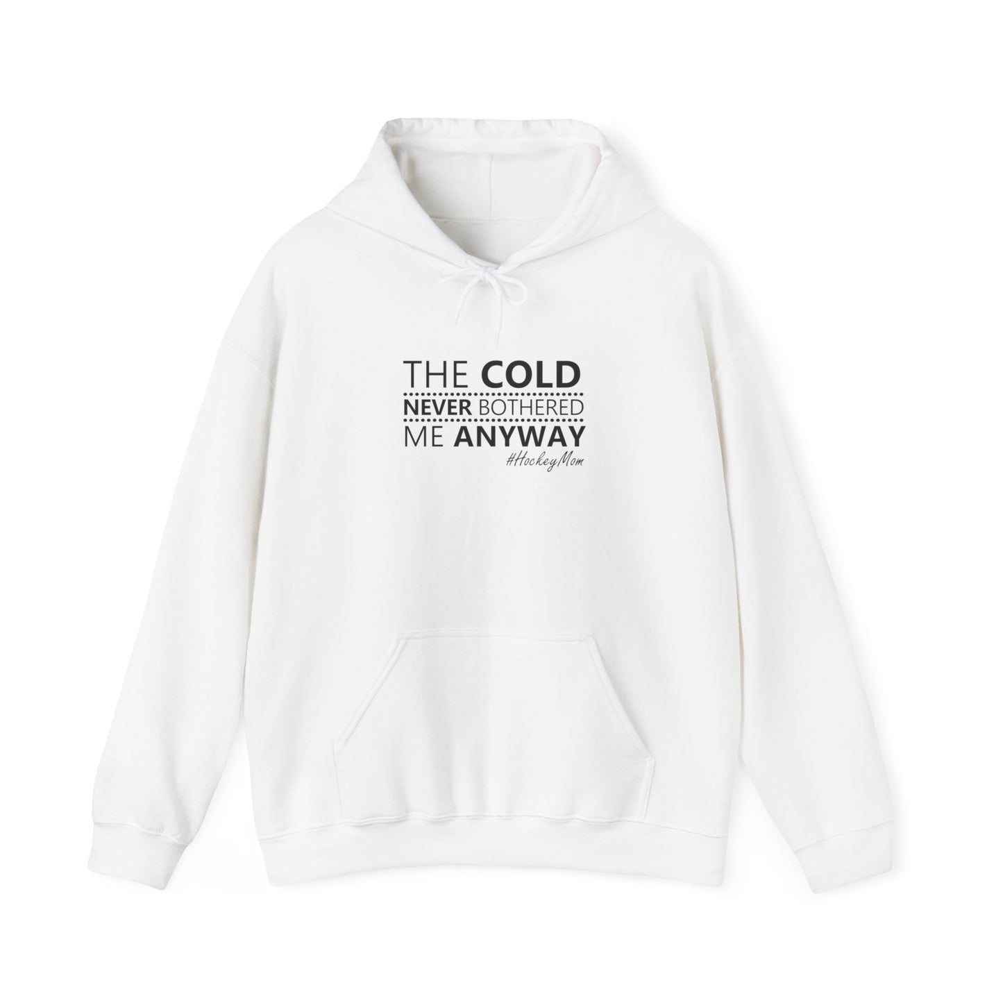 Frozen Hockey Mom Adult Hoodie