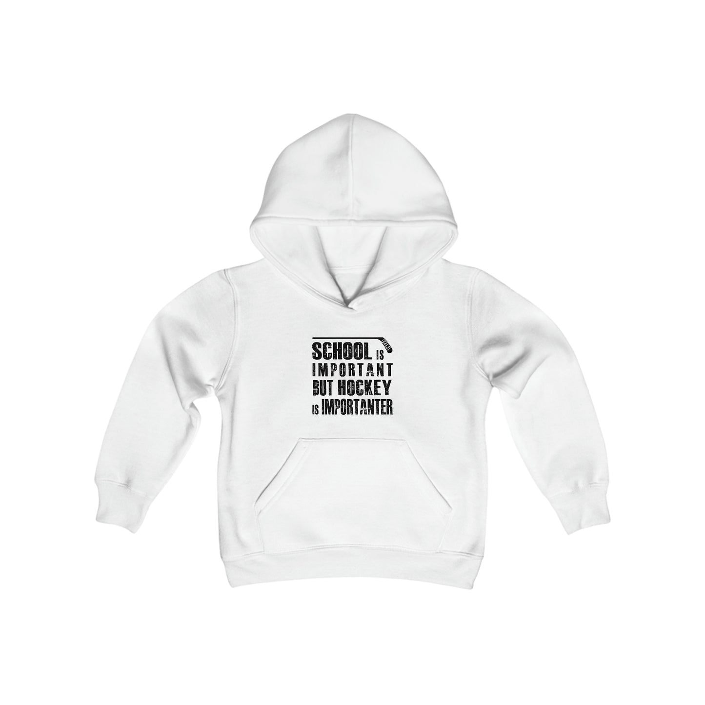 Hockey is Importanter II Kids' Hoodie