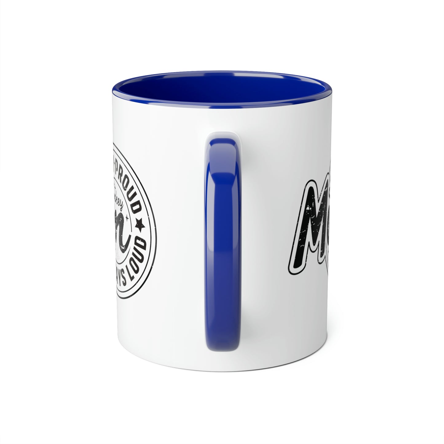 Crazy Proud Hockey Mom Mug (6 colours), 11oz