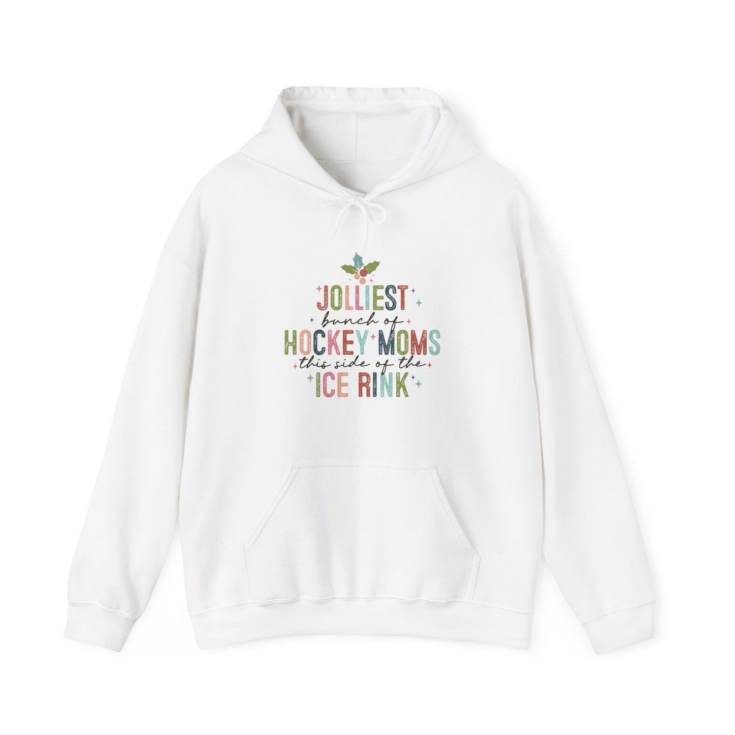 Hockey Moms Christmas Adult Hoodie