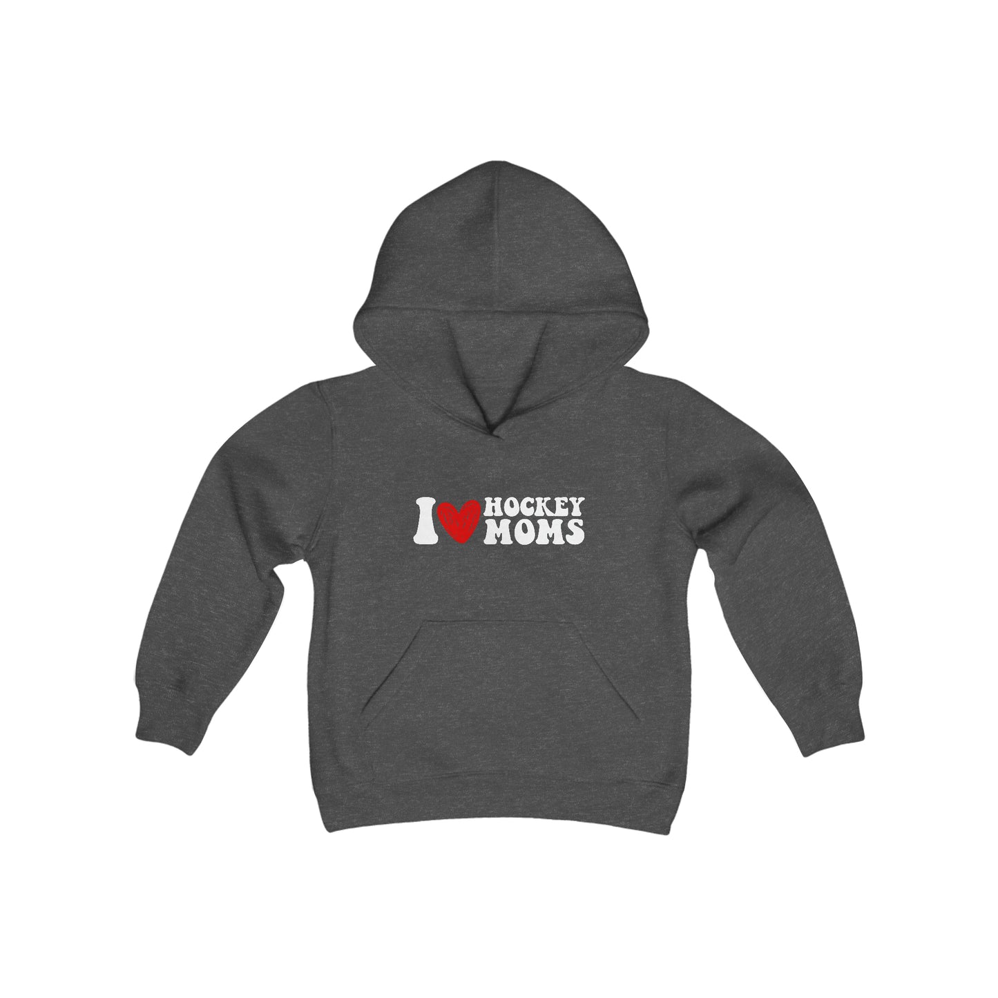I ❤️ Hockey Moms Kids' Hoodie