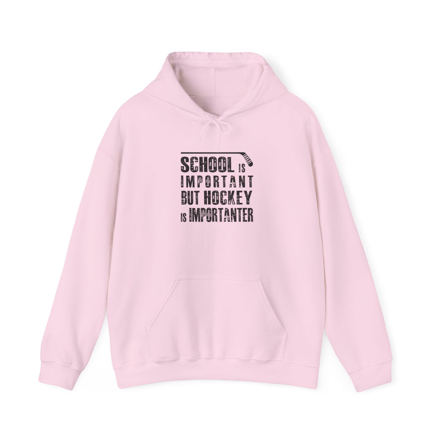 Hockey is Importanter Adult Hoodie