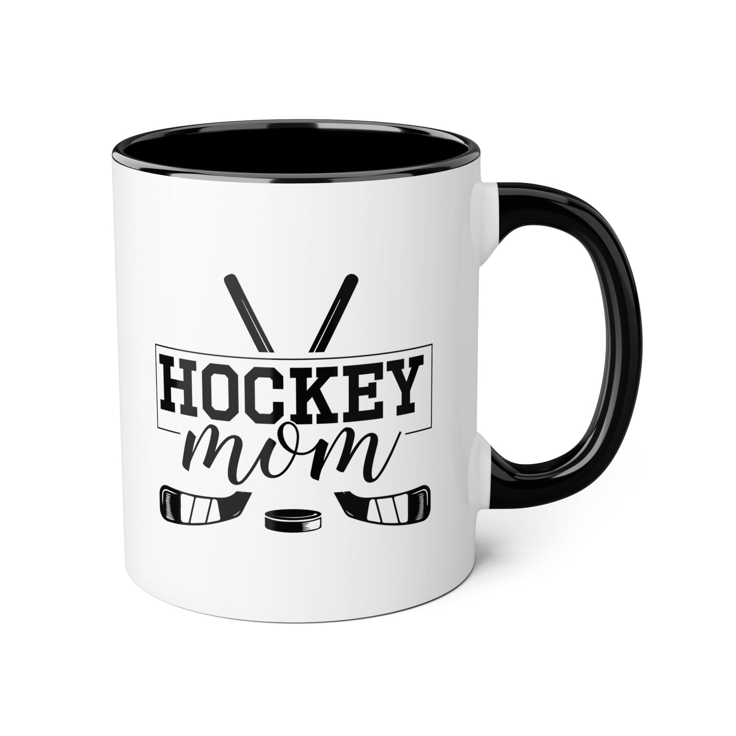 Face-off Hockey Mom Mug (6 colours), 11oz