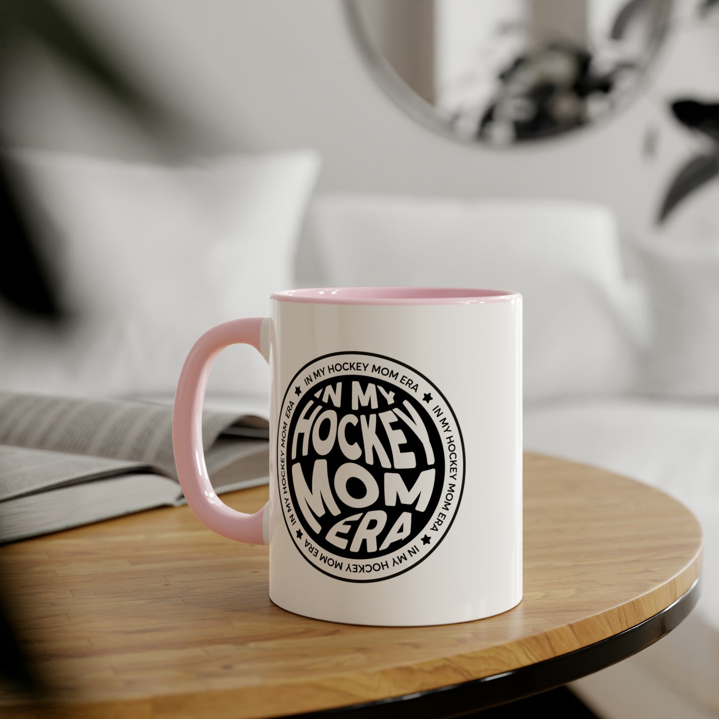 Groovy Hockey Mom Mug (6 colours), 11oz