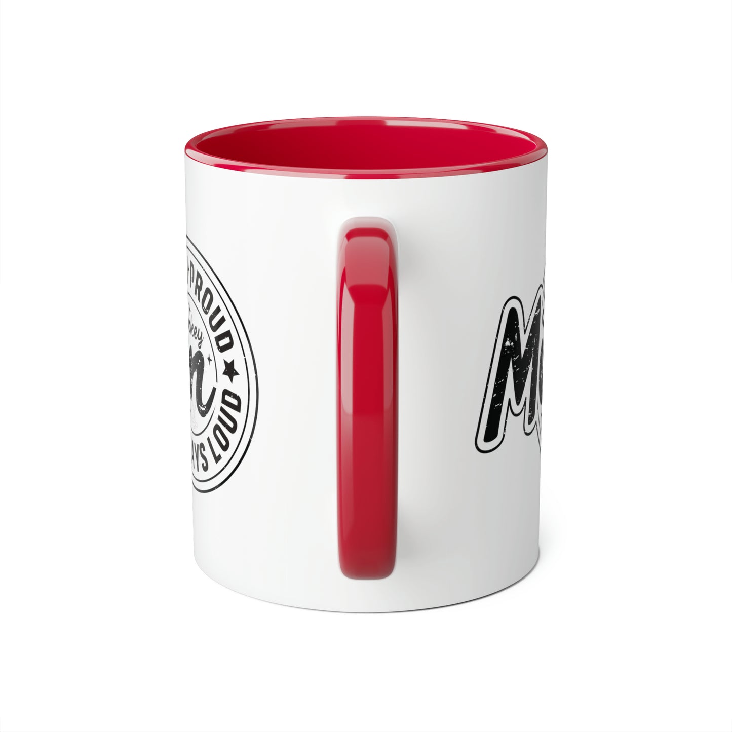 Crazy Proud Hockey Mom Mug (6 colours), 11oz