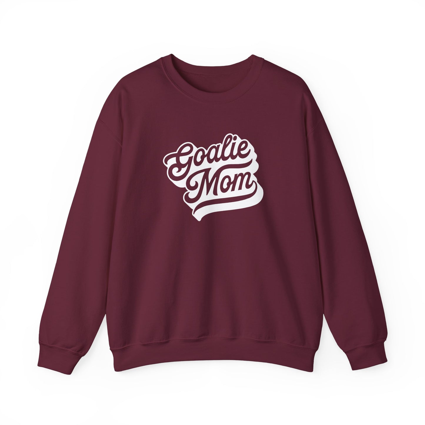 Goalie Mom Pride Adult Crewneck