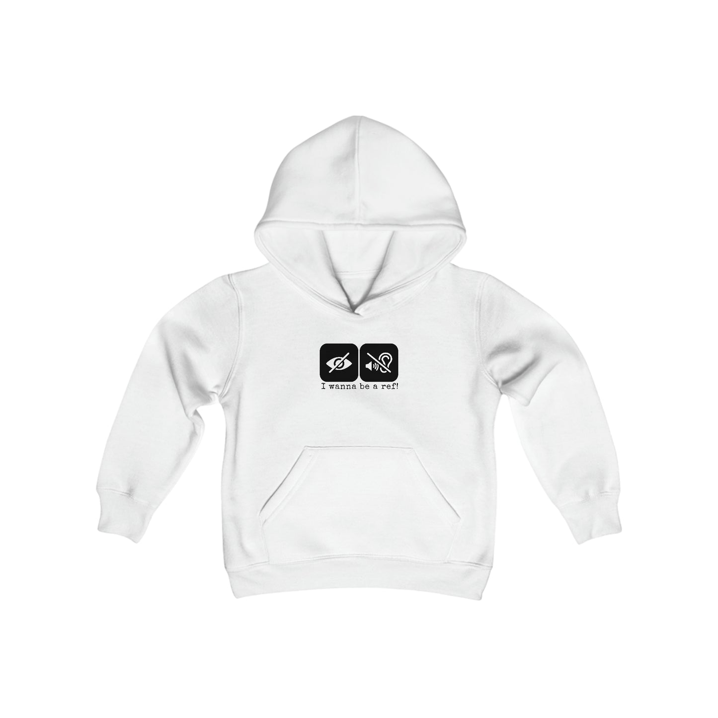 I Wanna Be A Ref Kids' Hoodie