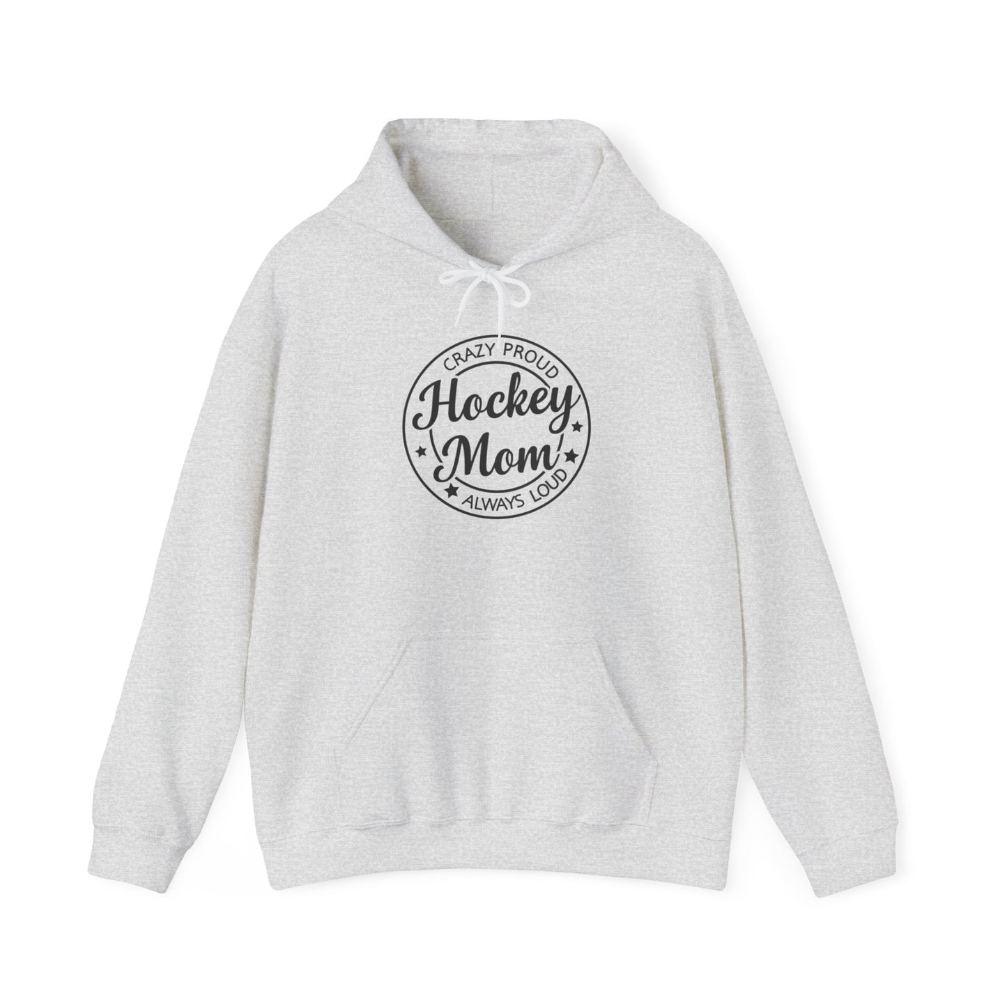 Crazy Proud Hockey Mom Adult Hoodie