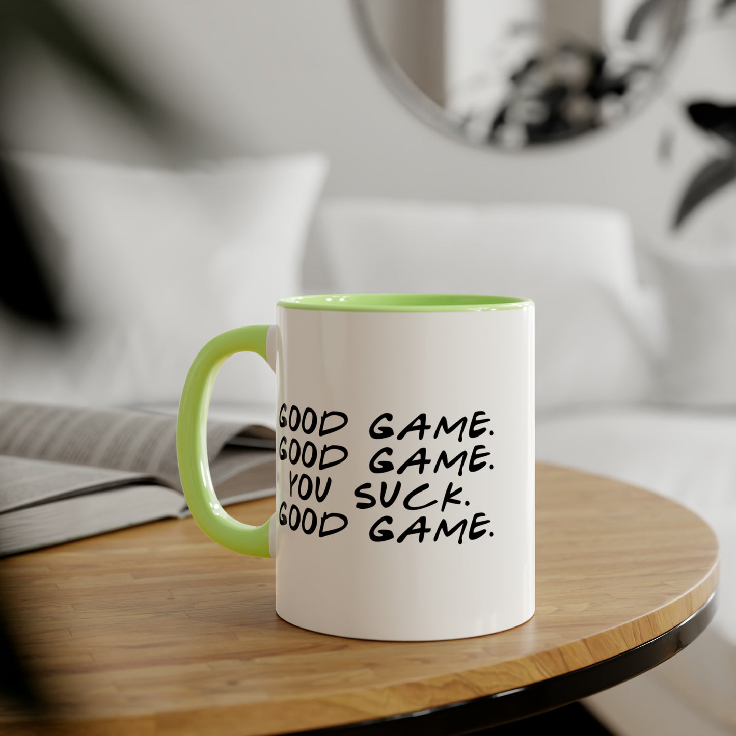 Handshake Mug (6 colours), 11oz