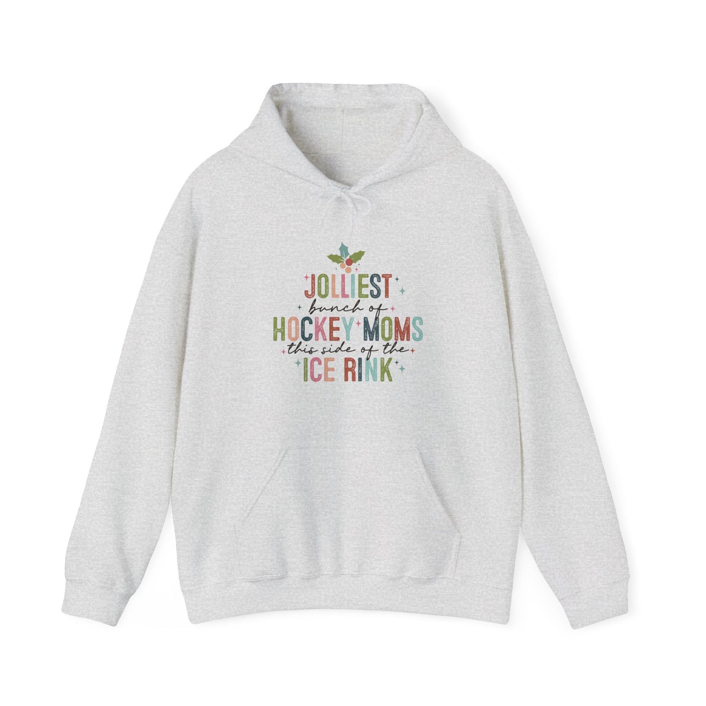 Hockey Moms Christmas Adult Hoodie