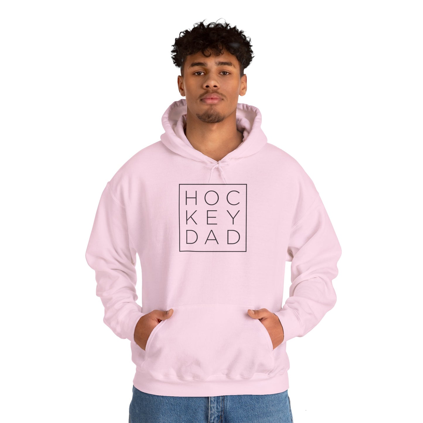 Modern Hockey Dad Adult Hoodie