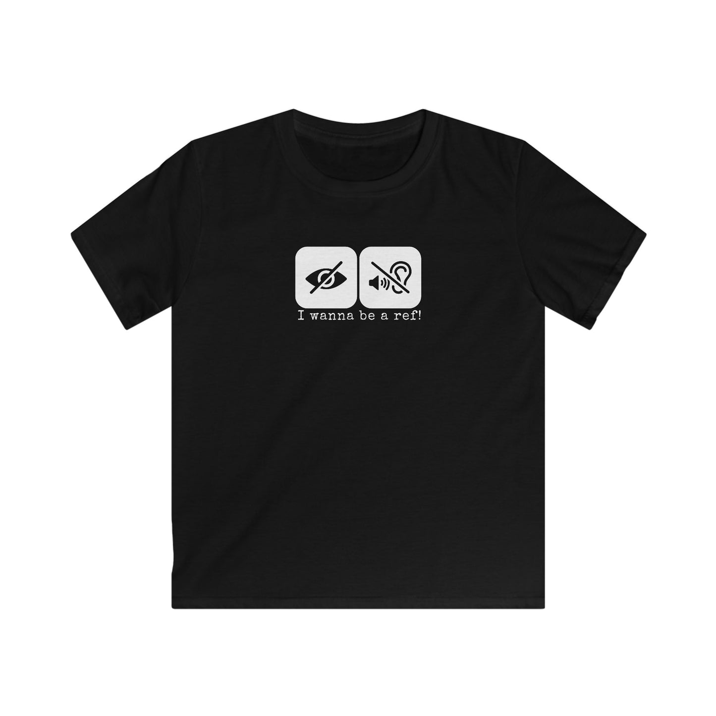 I Wanna Be A Ref Kids' T-Shirt