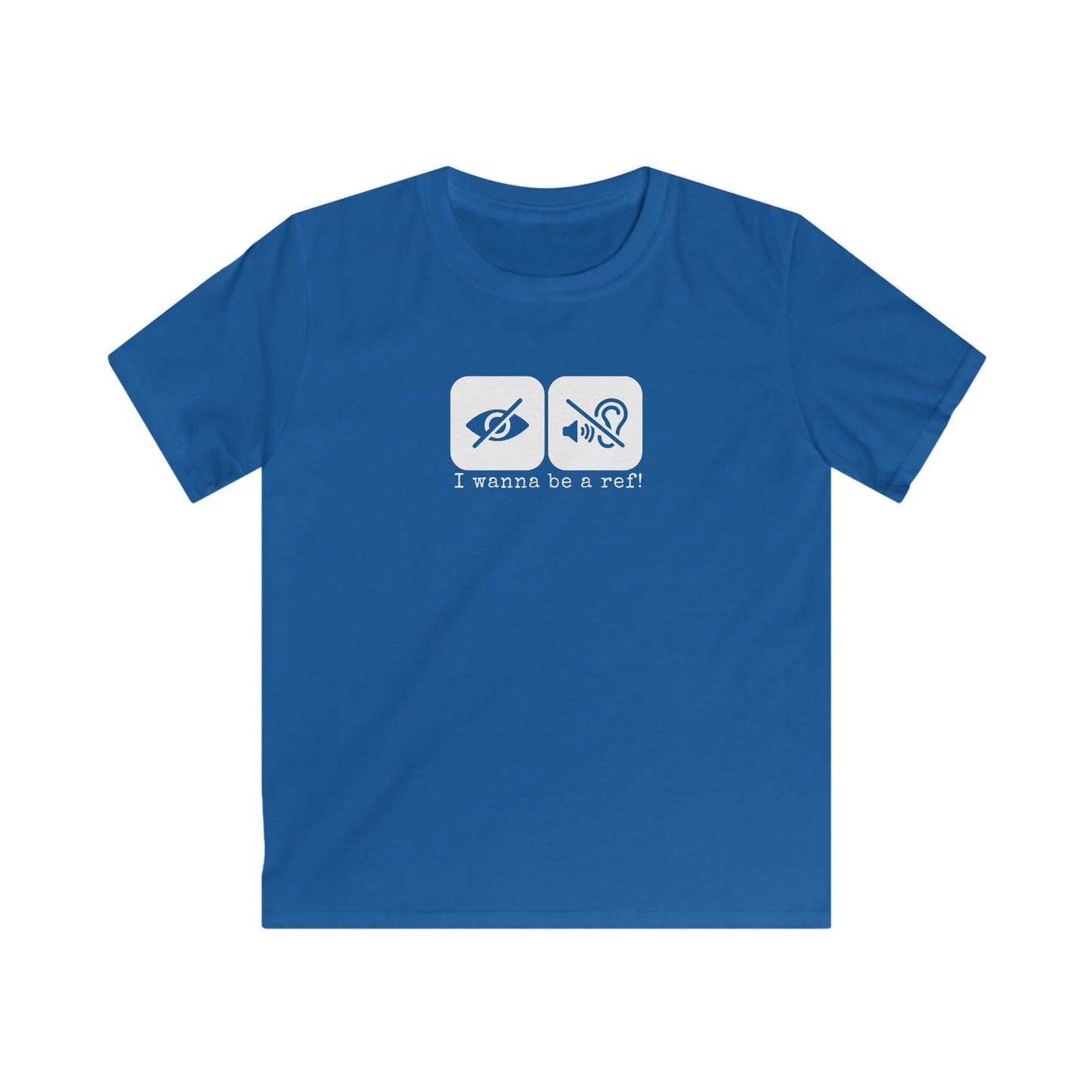 I Wanna Be A Ref Kids' T-Shirt