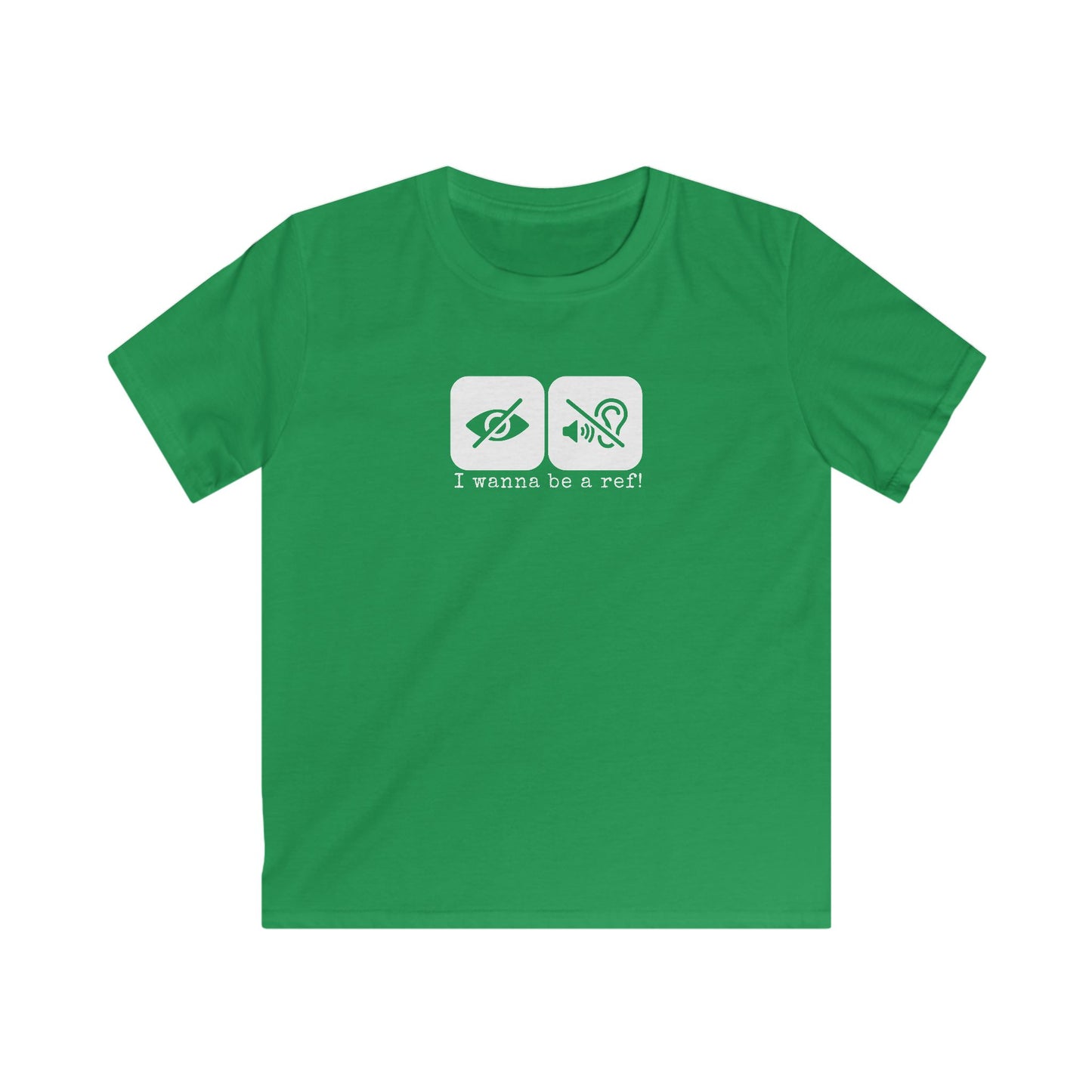 I Wanna Be A Ref Kids' T-Shirt