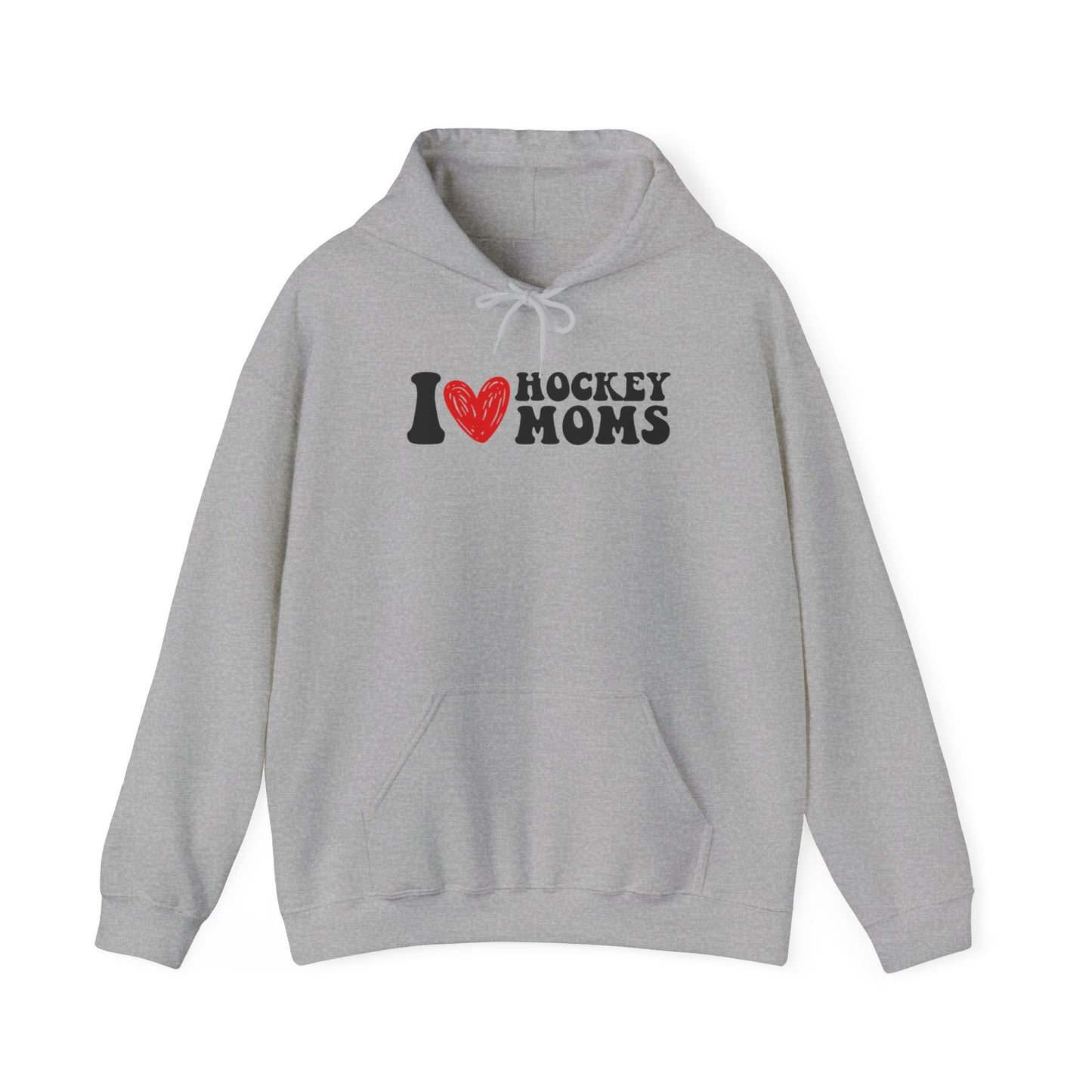 I ❤️ Hockey Moms Adult Hoodie