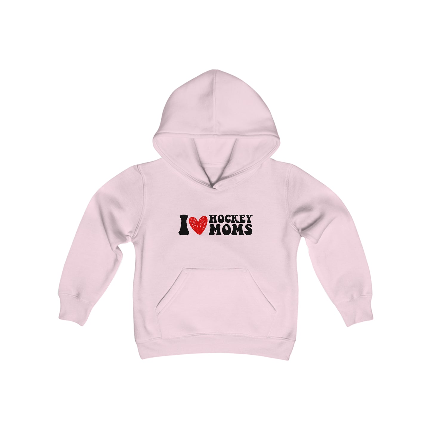 I ❤️ Hockey Moms Kids' Hoodie