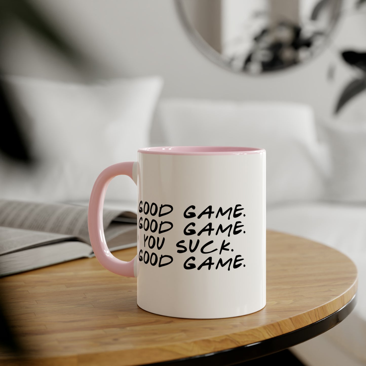 Handshake Mug (6 colours), 11oz