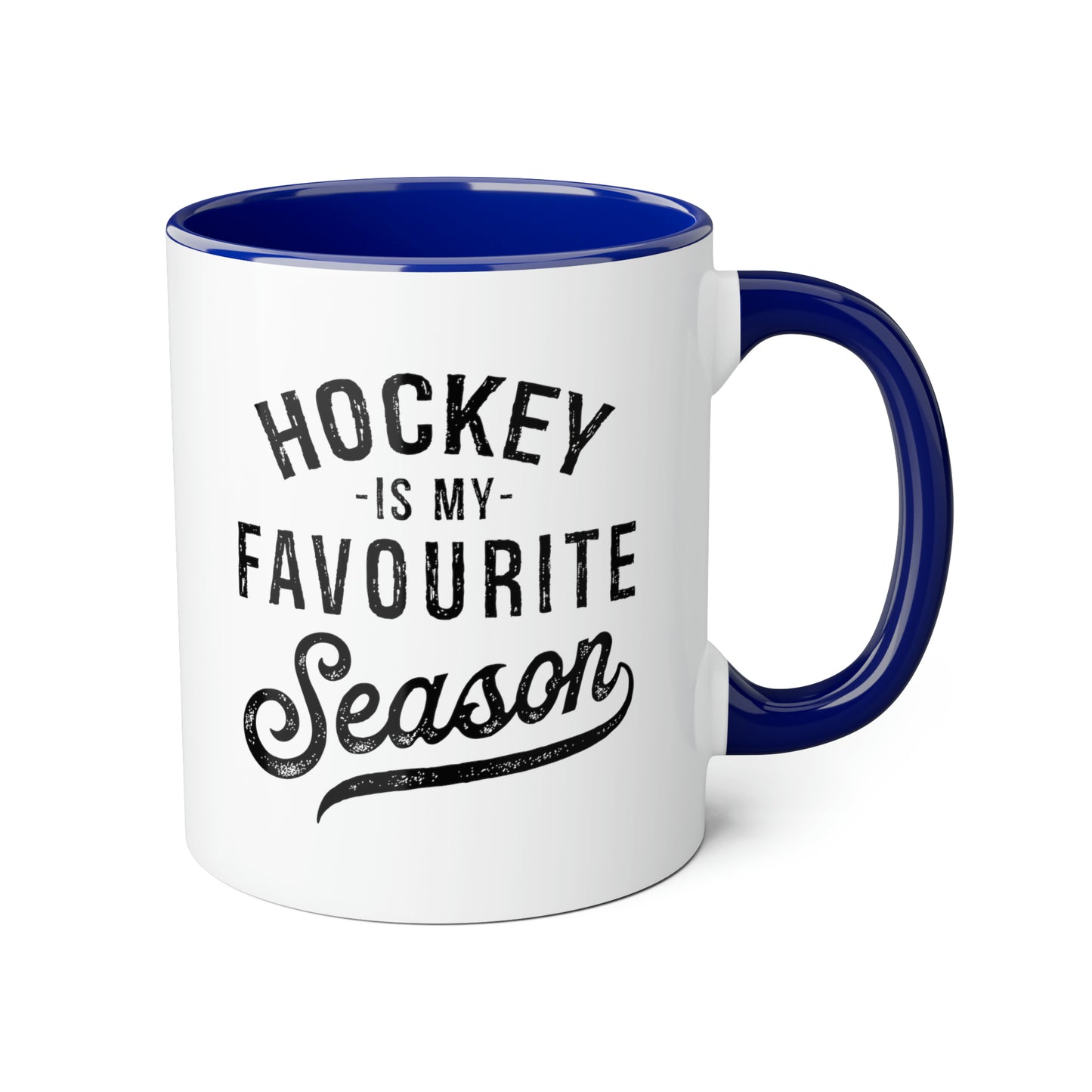 Favourite Season Accent Mug (6 colours), 11oz
