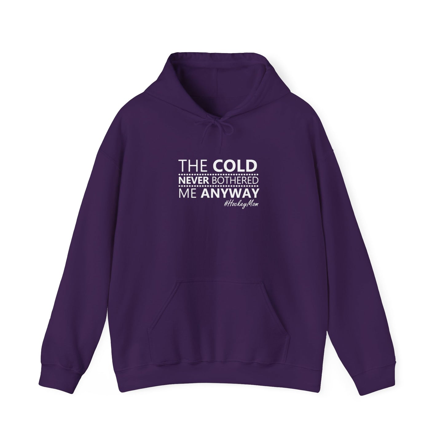 Frozen Hockey Mom Adult Hoodie