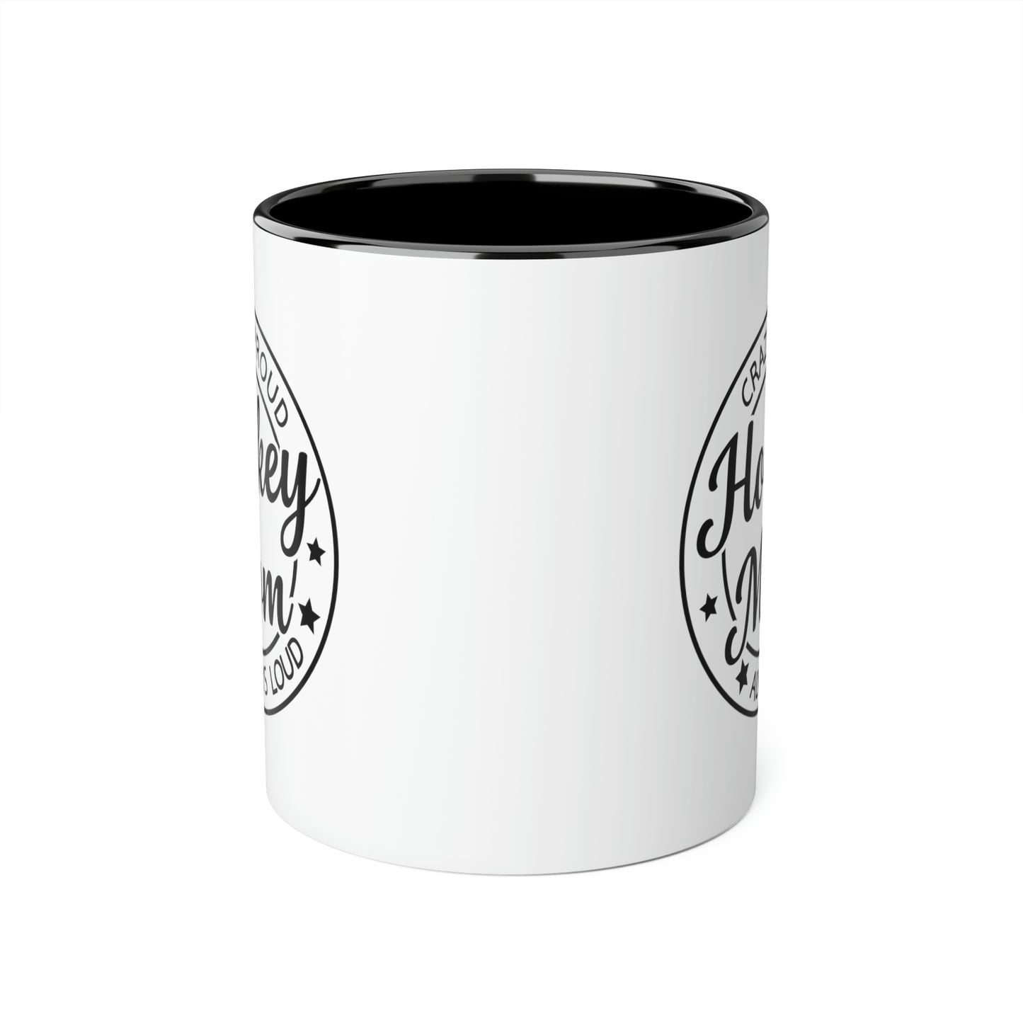 Loud & Proud Hockey Mom Mug (6 colours), 11oz