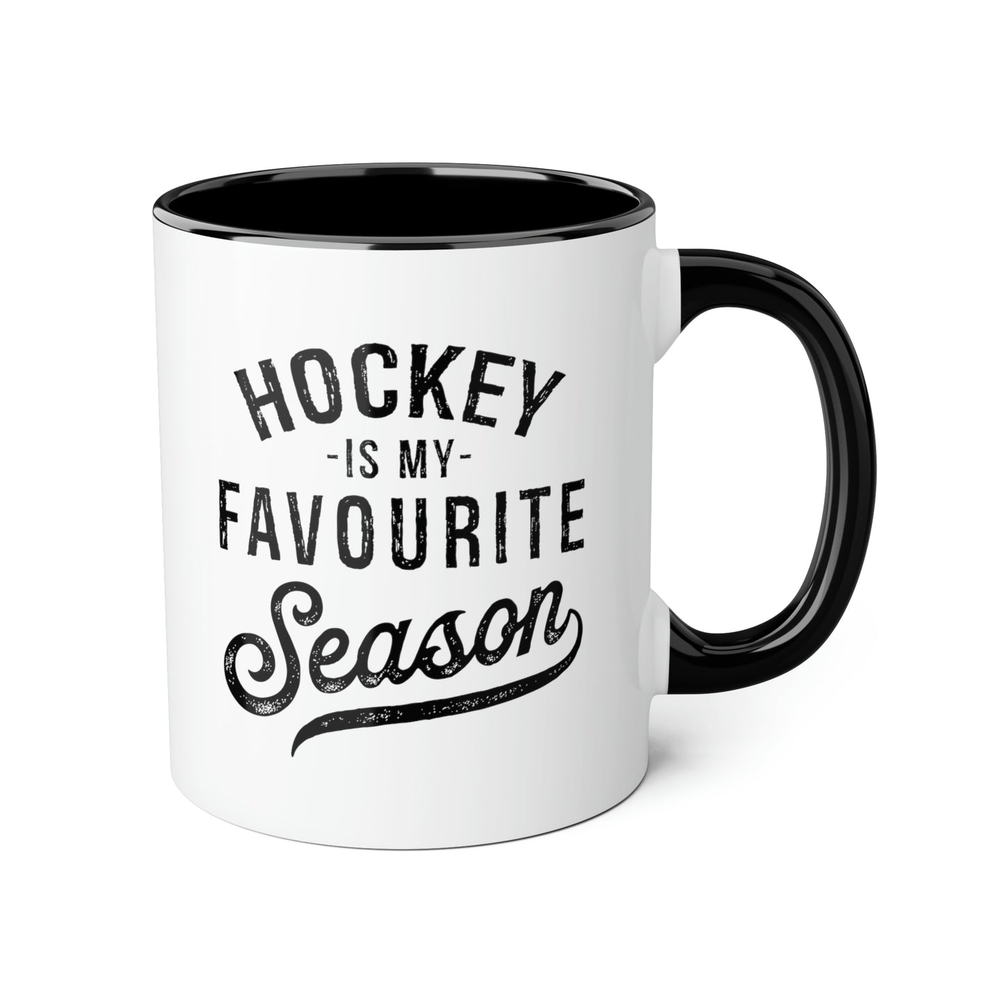 Favourite Season Accent Mug (6 colours), 11oz