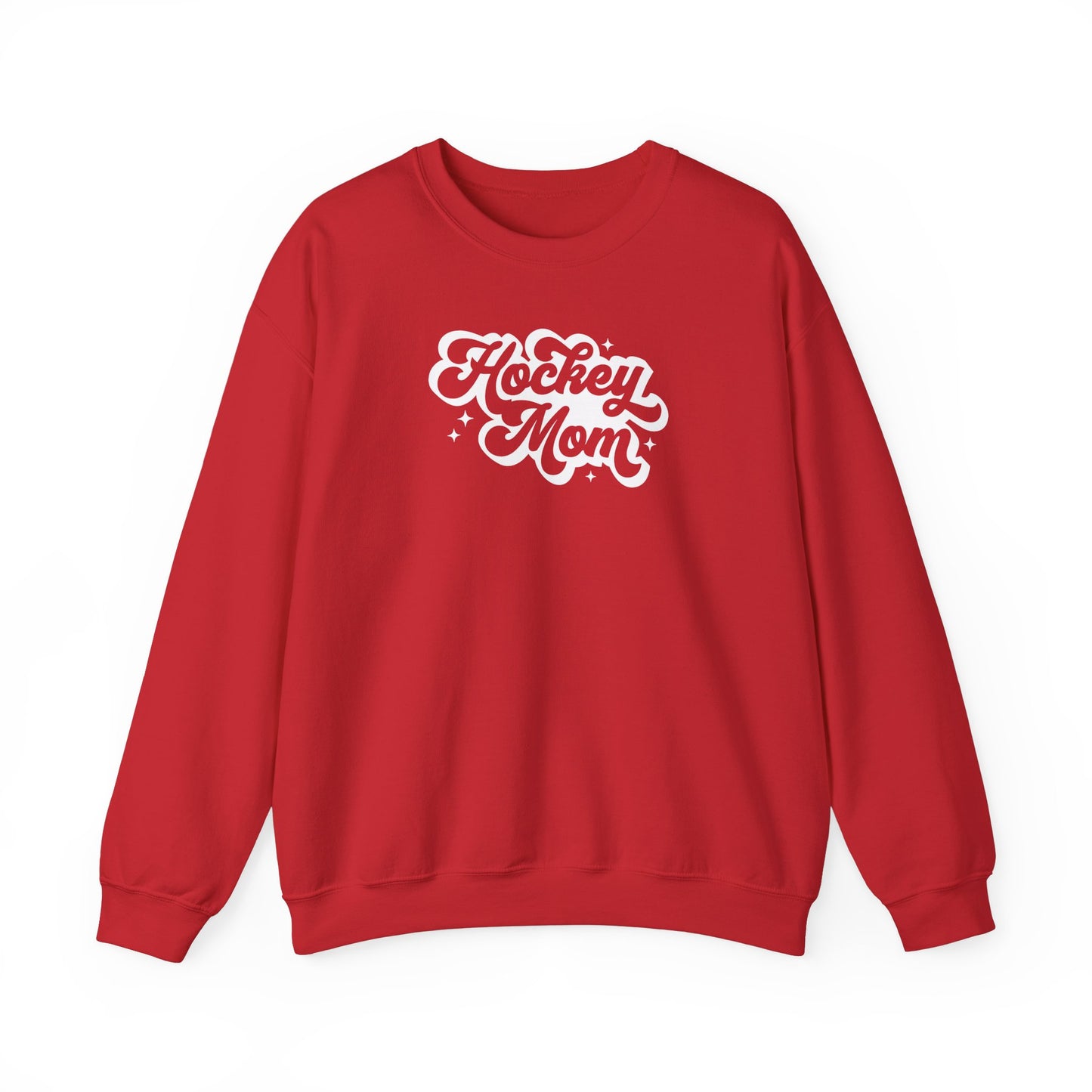 Retro Hockey Mom Adult Crewneck