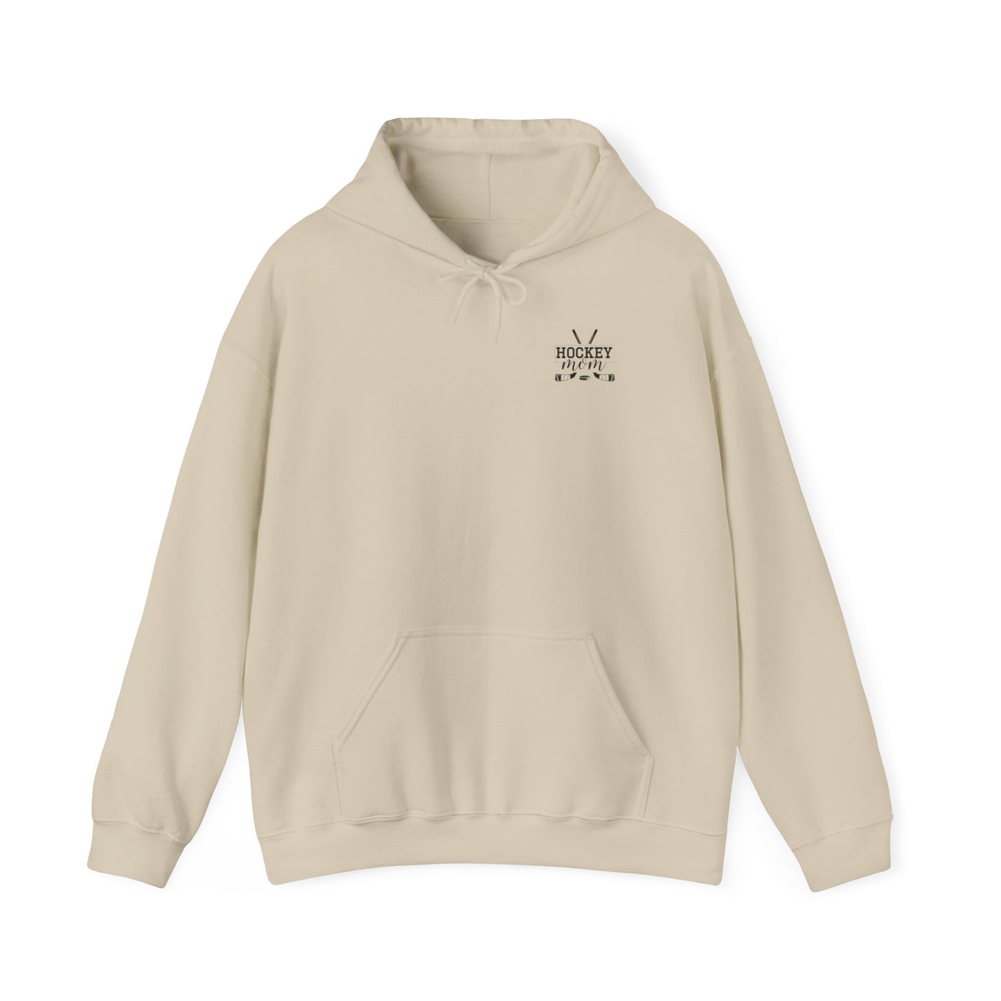 Hockey Mom Crest Adult Hoodie