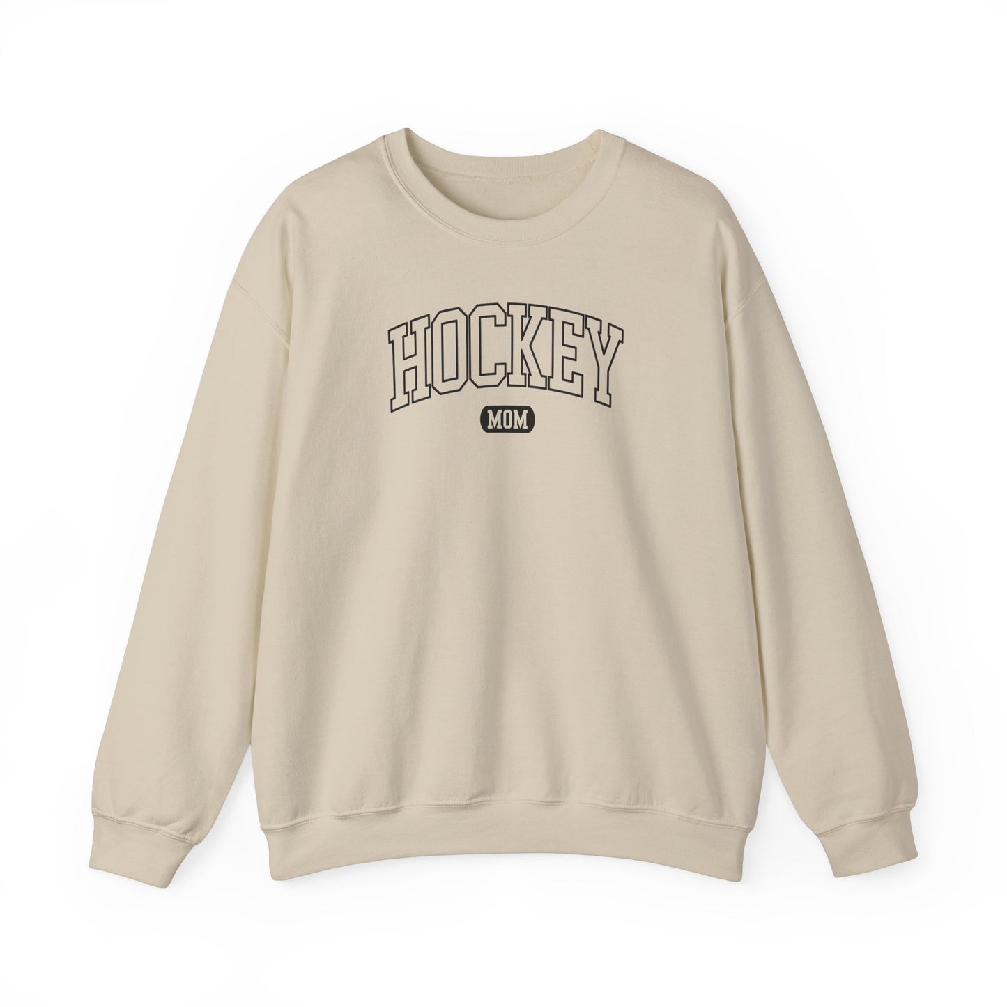 So Preppy Hockey Mom Adult Crewneck