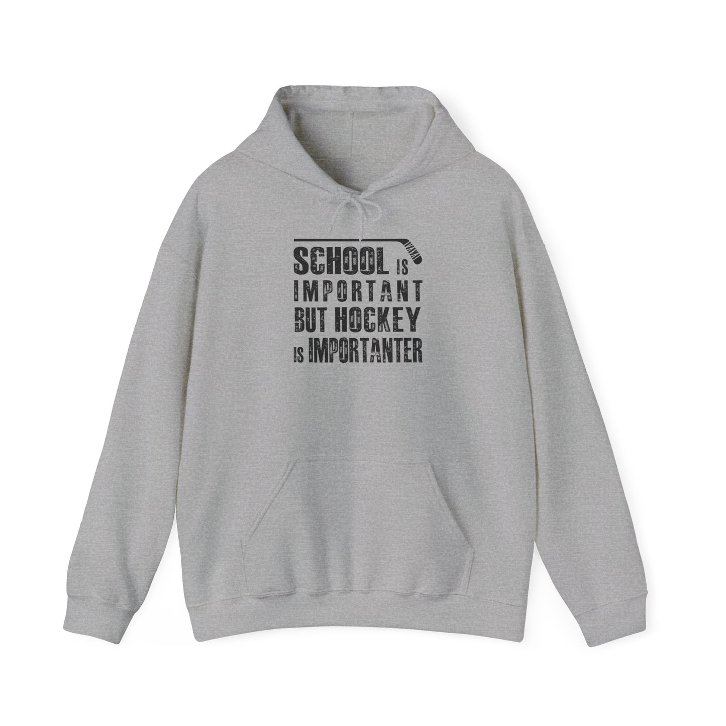 Hockey is Importanter II Adult Hoodie