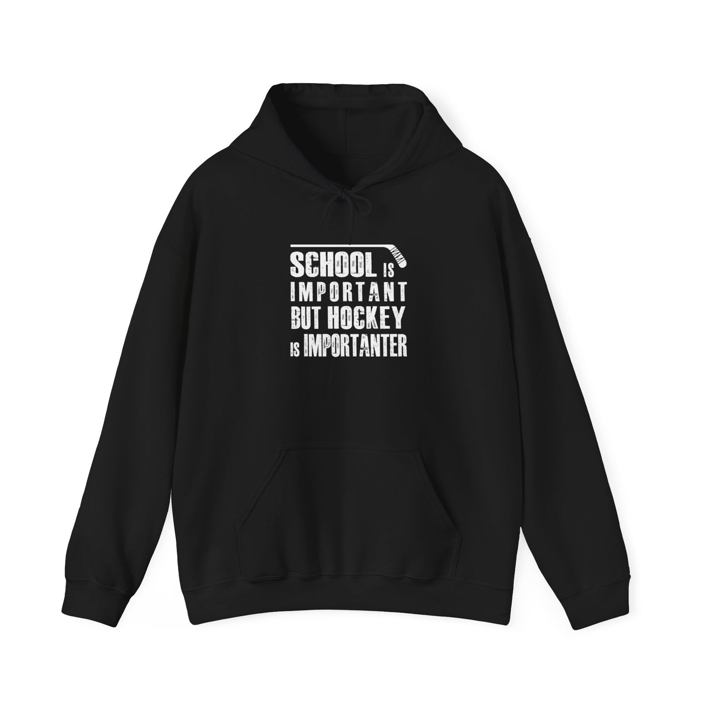 Hockey is Importanter Adult Hoodie
