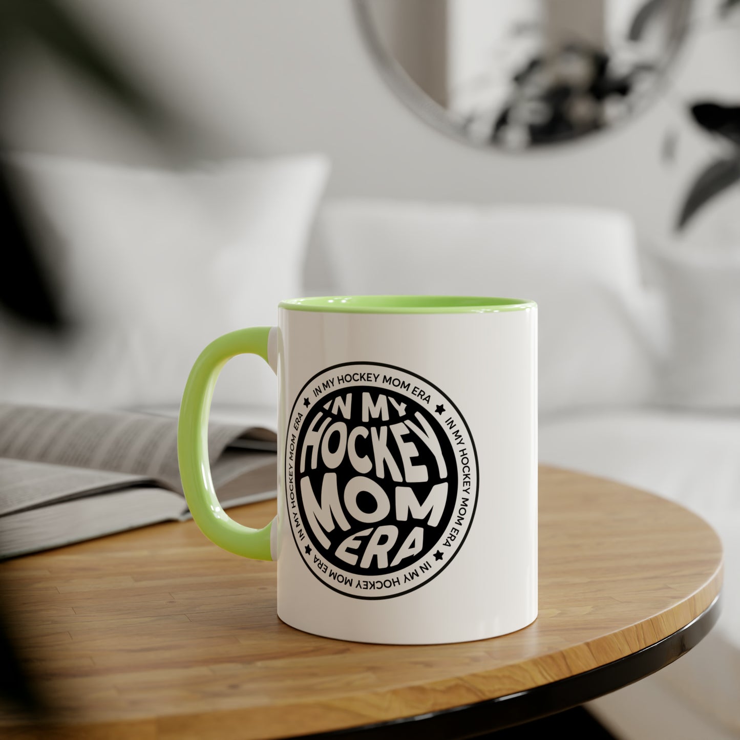 Groovy Hockey Mom Mug (6 colours), 11oz
