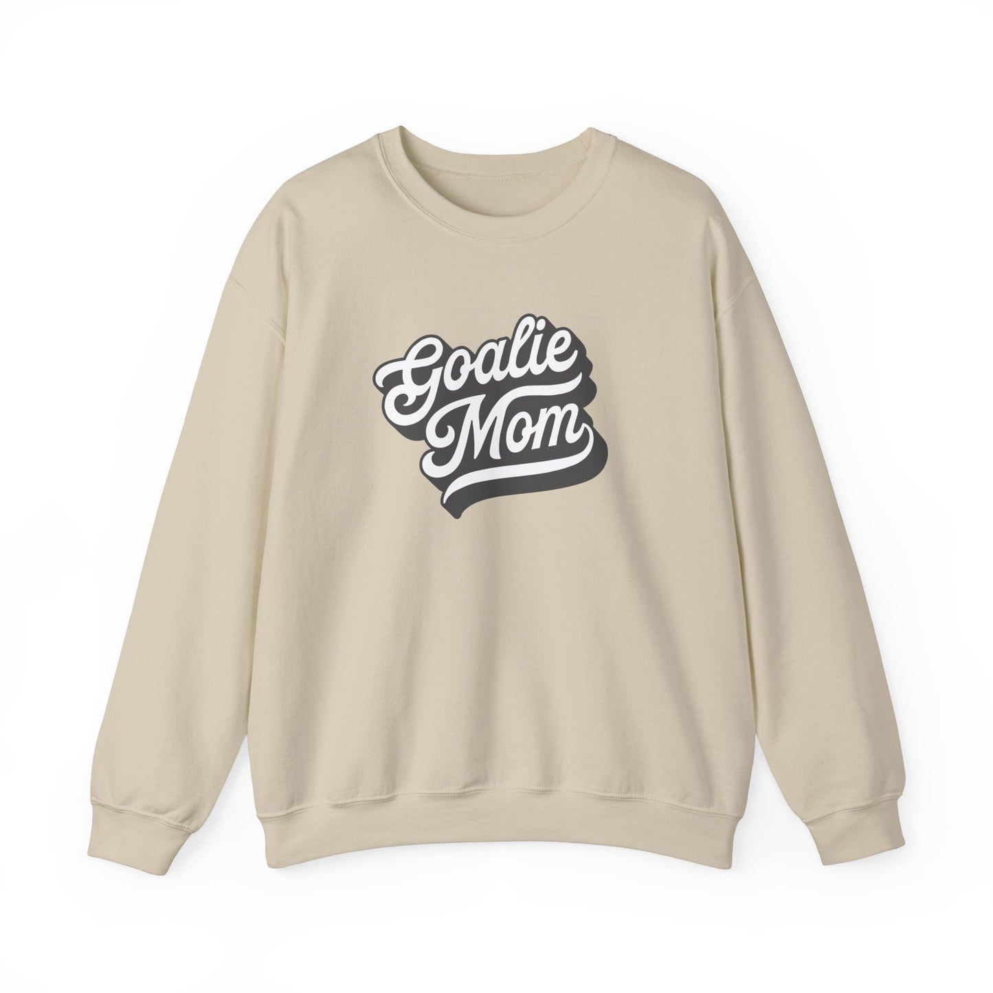 Goalie Mom Pride Adult Crewneck
