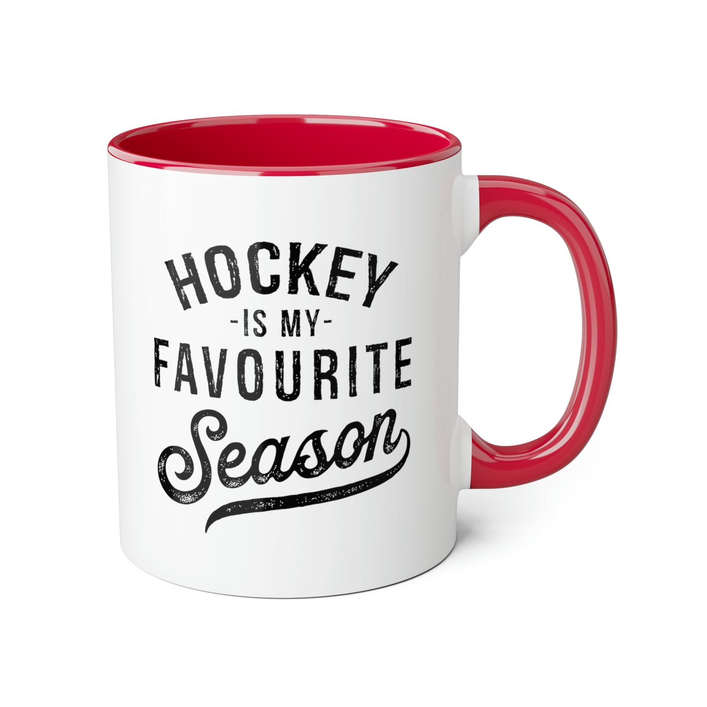 Favourite Season Accent Mug (6 colours), 11oz