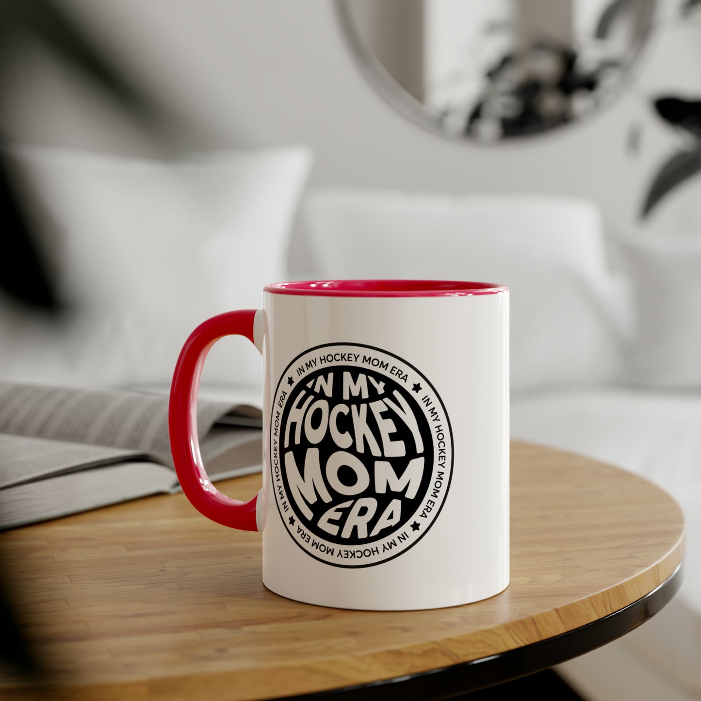 Groovy Hockey Mom Mug (6 colours), 11oz