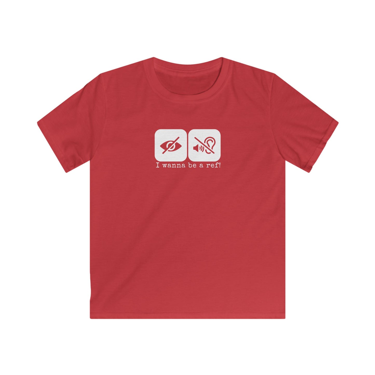 I Wanna Be A Ref Kids' T-Shirt