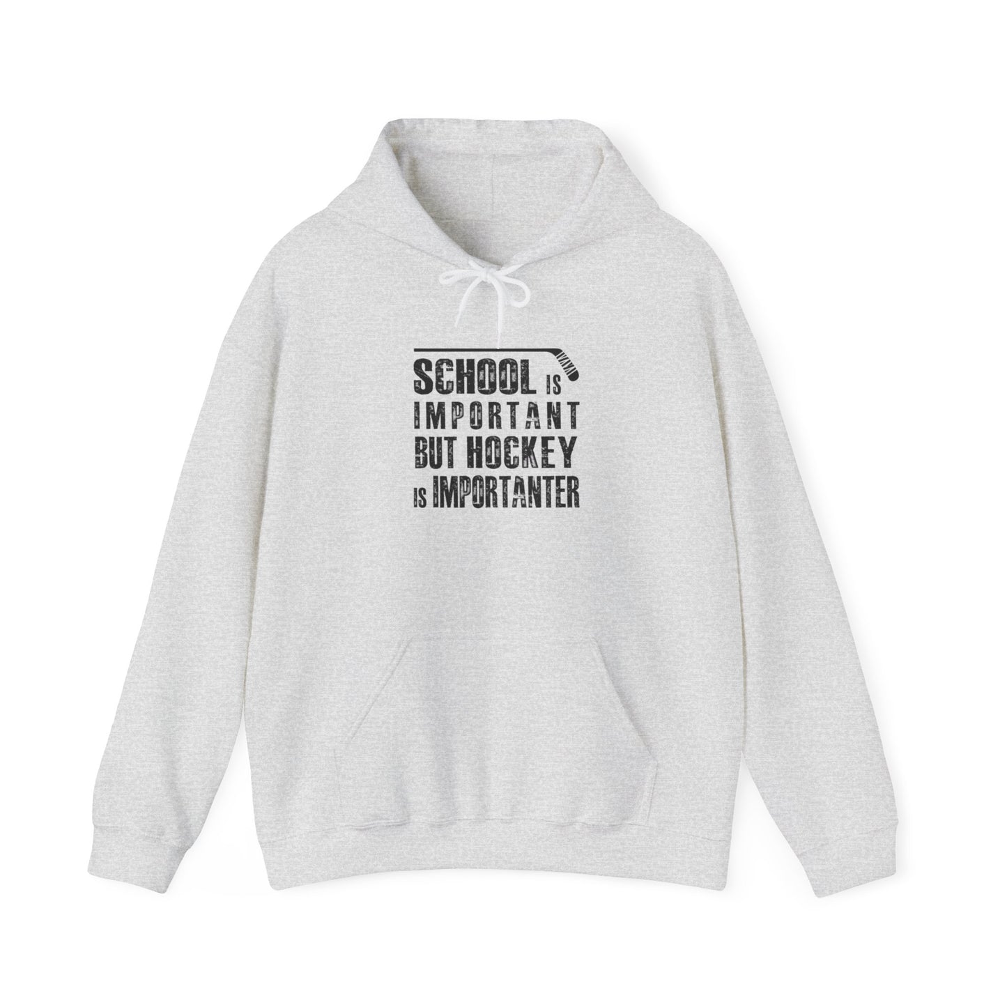 Hockey is Importanter Adult Hoodie