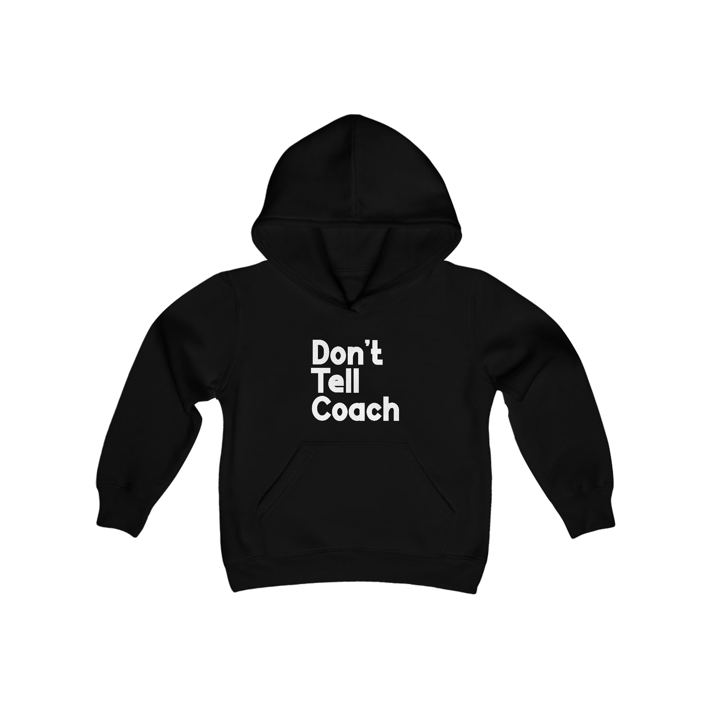 Don't Tell Coach Kids' Hoodie