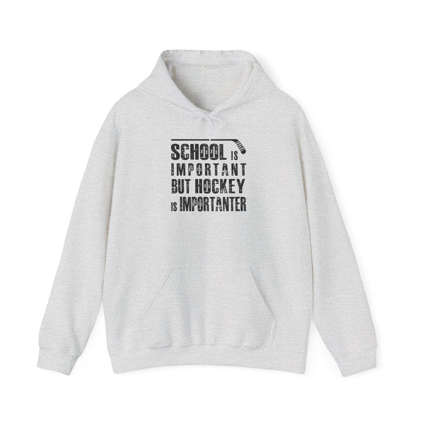 Hockey is Importanter II Adult Hoodie